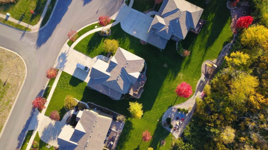 Areal view of Australia's property market