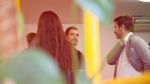 Conveyancers at a networking event