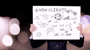 Conveyancer researching how to attract new clients