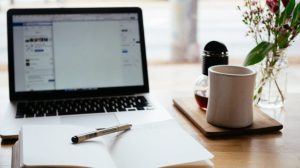 Working from home set up for a conveyancer