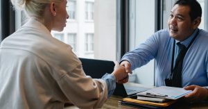 conveyancers completing onboarding process.