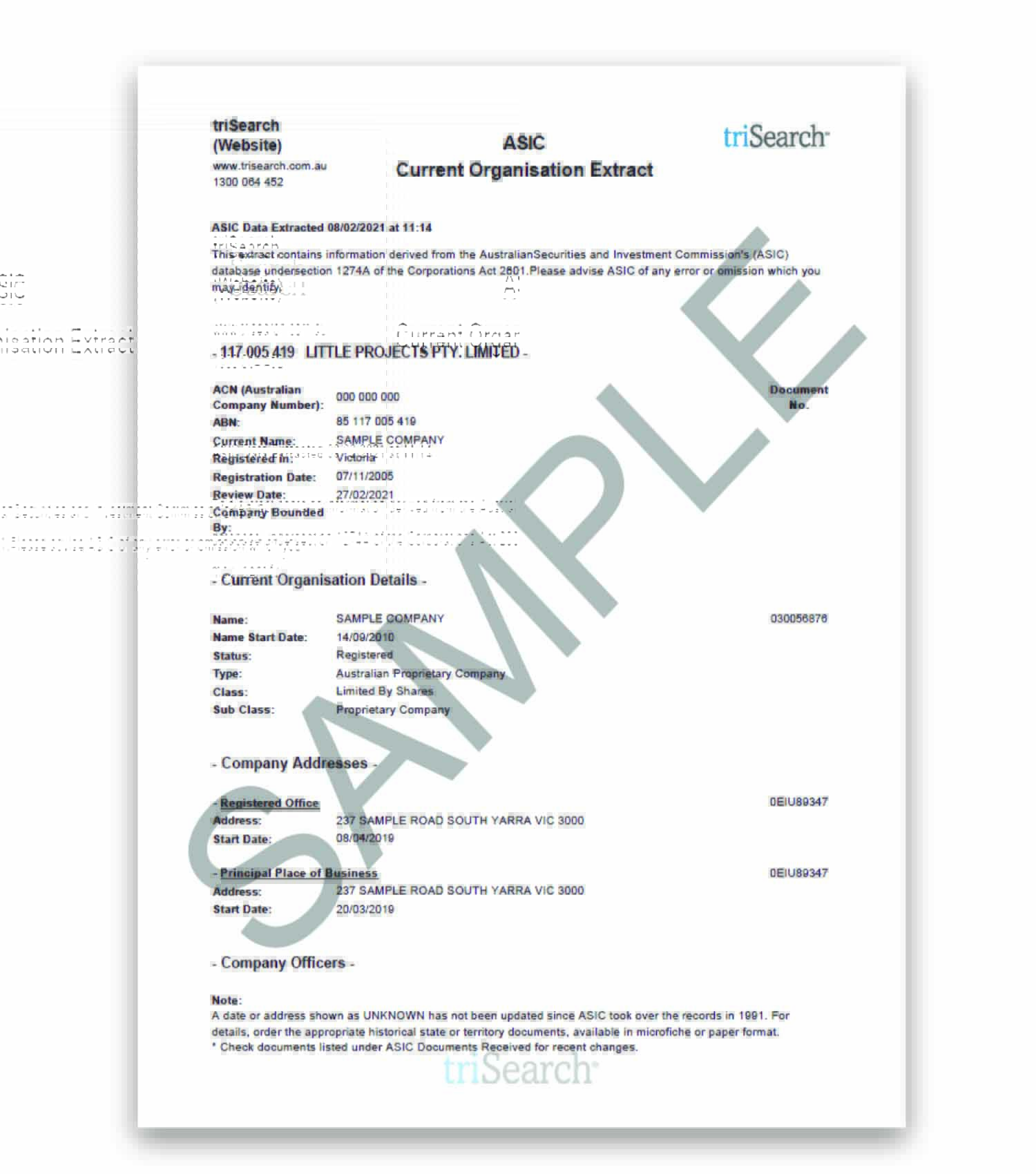 What Is A Company Search Report At David Daigle Blog