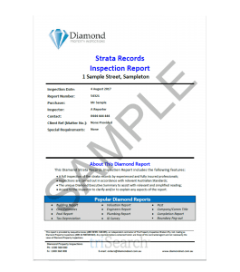 Strata Report Sample Image