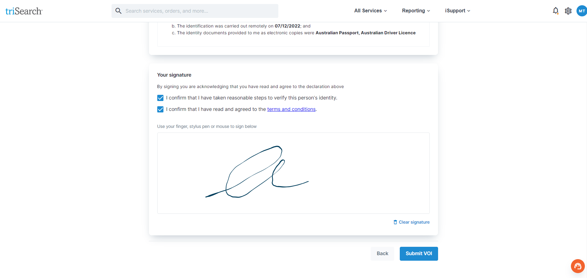 Simple steps to digital VOI - triSearch