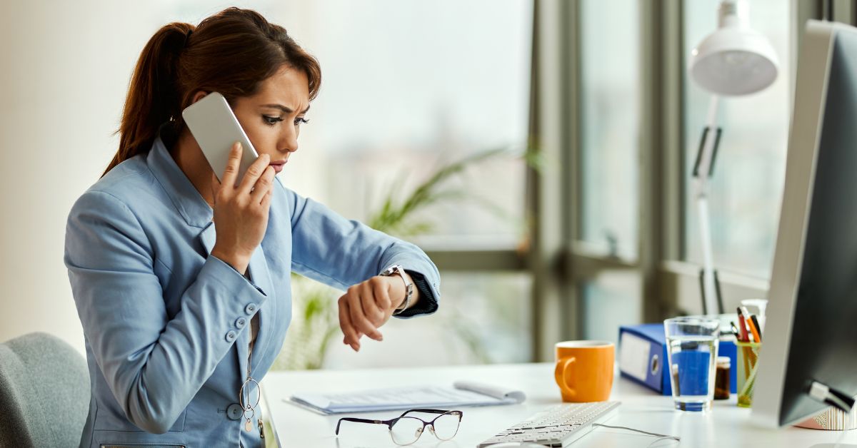 Conveyancer with poor time management