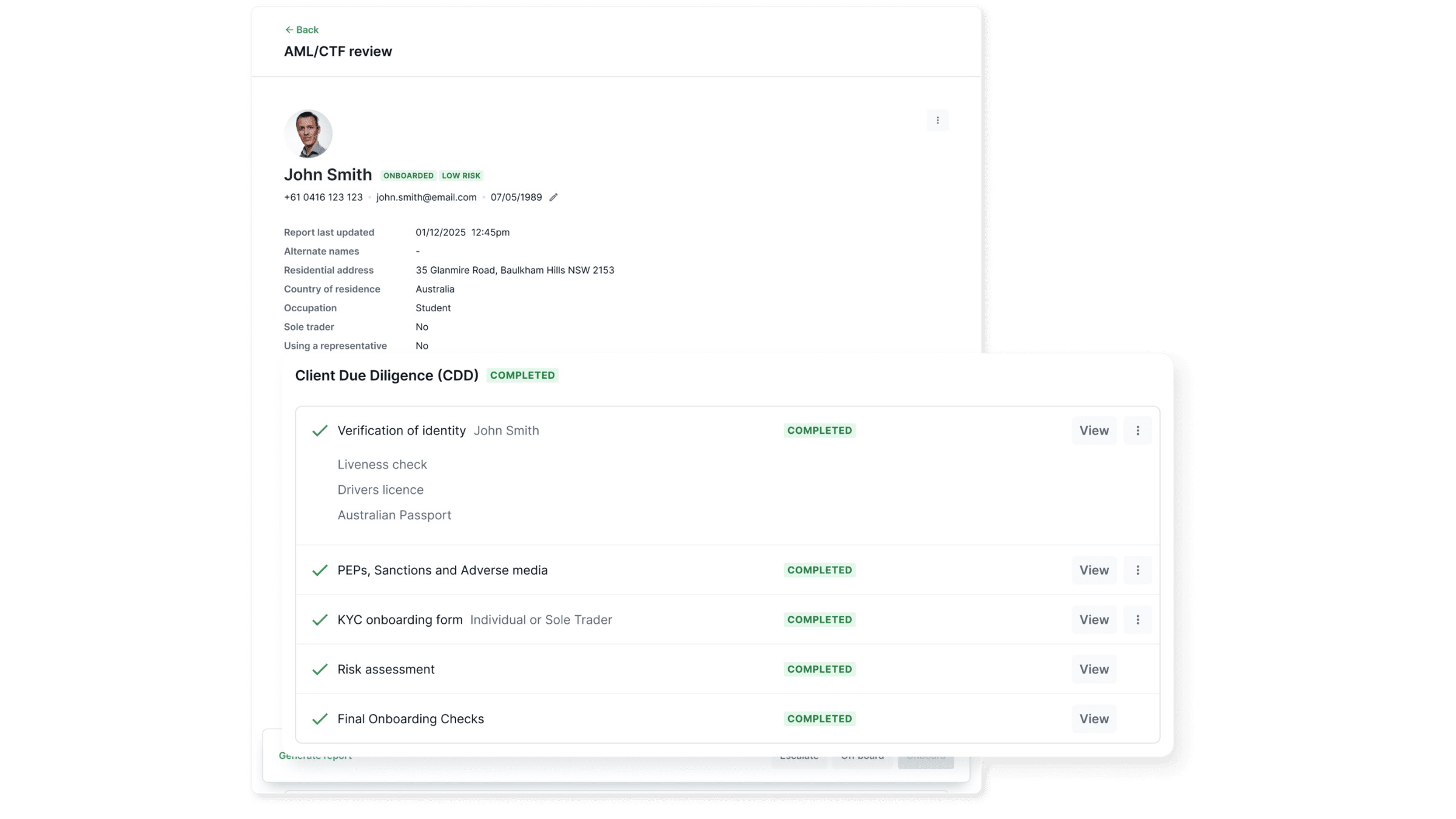 Onboard your customers